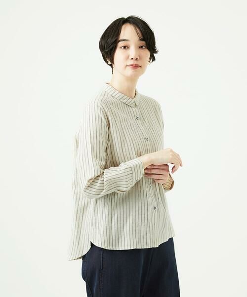 GIANNI LO GIUDICE / ジャンニ・ロ・ジュディチェ シャツ・ブラウス | [洗える]シャーリング起毛ブラウス | 詳細26