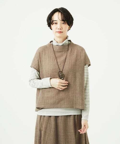 GIANNI LO GIUDICE / ジャンニ・ロ・ジュディチェ シャツ・ブラウス | リファインガーゼブラウス | 詳細10