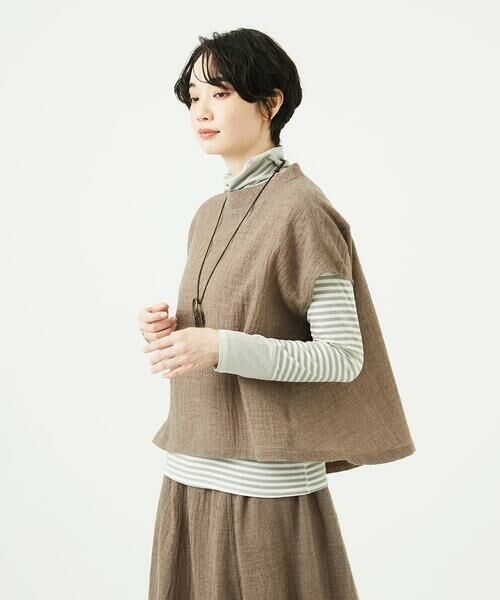 GIANNI LO GIUDICE / ジャンニ・ロ・ジュディチェ シャツ・ブラウス | リファインガーゼブラウス | 詳細9