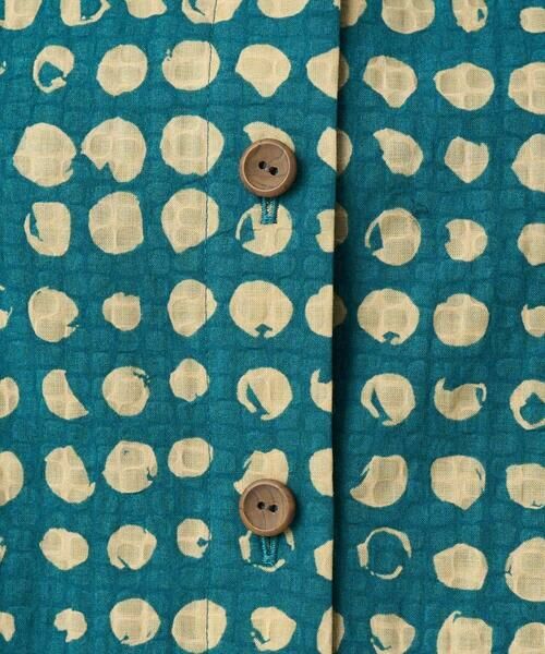 GIANNI LO GIUDICE / ジャンニ・ロ・ジュディチェ シャツ・ブラウス | [洗える・日本製]塩縮イレギュラードットブラウス | 詳細5