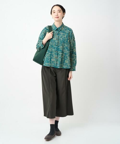 GIANNI LO GIUDICE / ジャンニ・ロ・ジュディチェ シャツ・ブラウス | [洗える・日本製]塩縮イレギュラードットブラウス | 詳細7