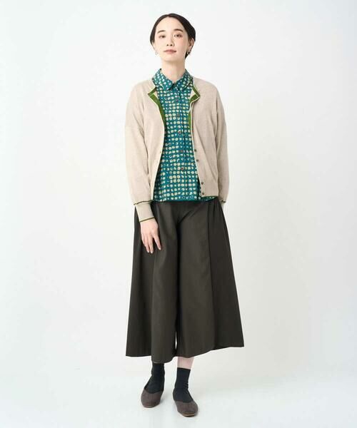 GIANNI LO GIUDICE / ジャンニ・ロ・ジュディチェ シャツ・ブラウス | [洗える・日本製]塩縮イレギュラードットブラウス | 詳細8