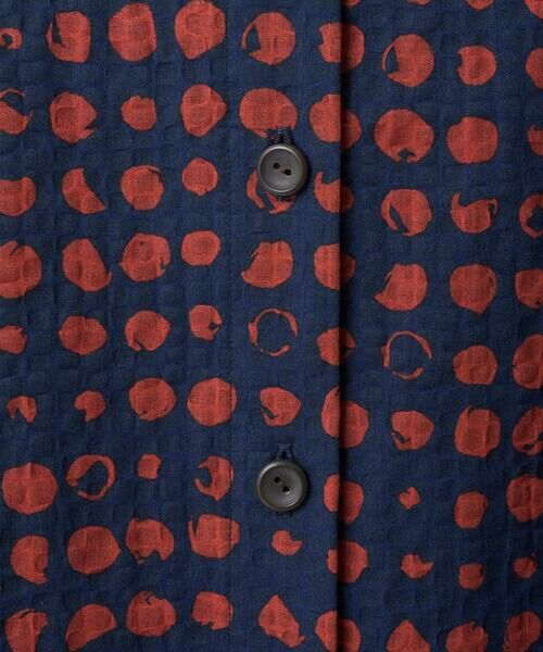 GIANNI LO GIUDICE / ジャンニ・ロ・ジュディチェ シャツ・ブラウス | [洗える・日本製]塩縮イレギュラードットブラウス | 詳細21