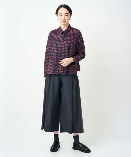 GIANNI LO GIUDICE / ジャンニ・ロ・ジュディチェ シャツ・ブラウス | [洗える・日本製]塩縮イレギュラードットブラウス | 詳細23