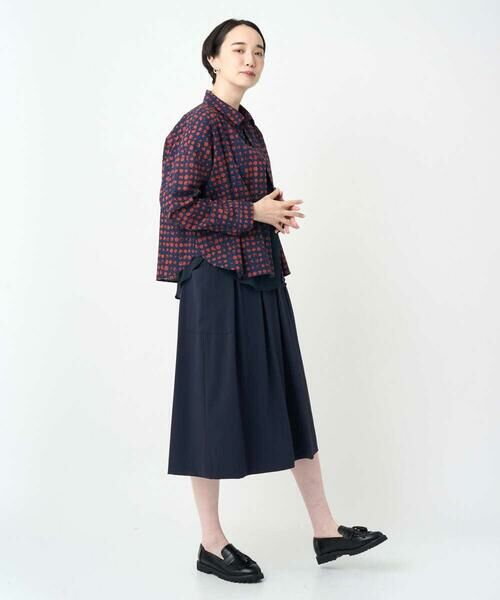 GIANNI LO GIUDICE / ジャンニ・ロ・ジュディチェ シャツ・ブラウス | [洗える・日本製]塩縮イレギュラードットブラウス | 詳細25