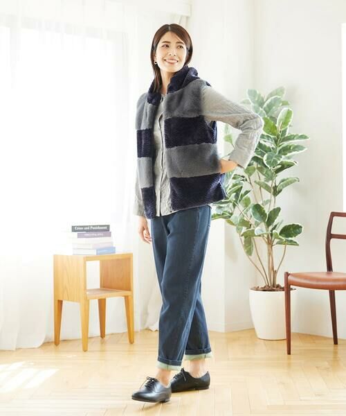 GIANNI LO GIUDICE / ジャンニ・ロ・ジュディチェ セットアップ | ボアタフタキルトベスト | 詳細3