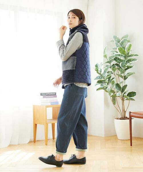 GIANNI LO GIUDICE / ジャンニ・ロ・ジュディチェ セットアップ | ボアタフタキルトベスト | 詳細4