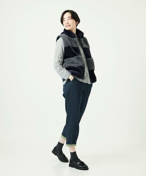 GIANNI LO GIUDICE / ジャンニ・ロ・ジュディチェ セットアップ | ボアタフタキルトベスト | 詳細5