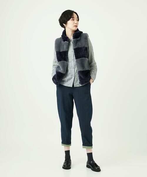 GIANNI LO GIUDICE / ジャンニ・ロ・ジュディチェ セットアップ | ボアタフタキルトベスト | 詳細6