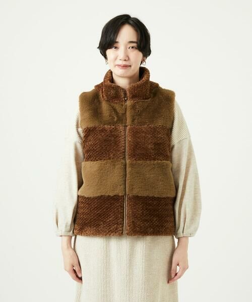 GIANNI LO GIUDICE / ジャンニ・ロ・ジュディチェ セットアップ | ボアタフタキルトベスト | 詳細10