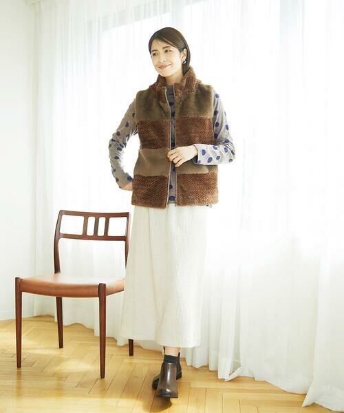 GIANNI LO GIUDICE / ジャンニ・ロ・ジュディチェ セットアップ | ボアタフタキルトベスト | 詳細19