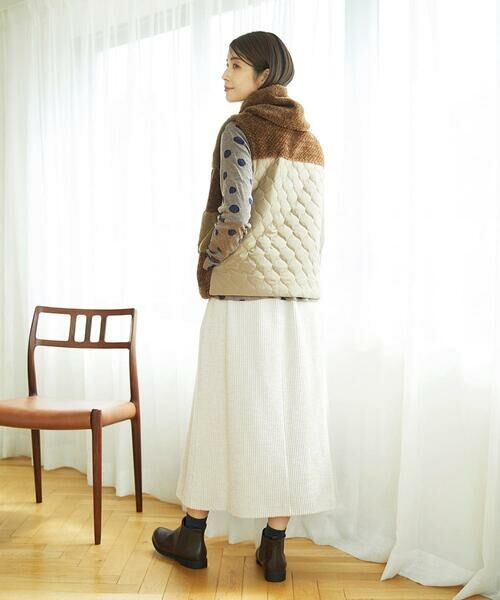 GIANNI LO GIUDICE / ジャンニ・ロ・ジュディチェ セットアップ | ボアタフタキルトベスト | 詳細20