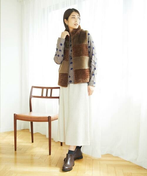 GIANNI LO GIUDICE / ジャンニ・ロ・ジュディチェ セットアップ | ボアタフタキルトベスト | 詳細21