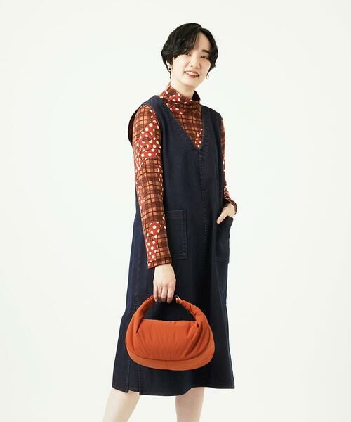 GIANNI LO GIUDICE / ジャンニ・ロ・ジュディチェ ロング・マキシ丈ワンピース | [洗える]デニムカラーリバーワンピース | 詳細6