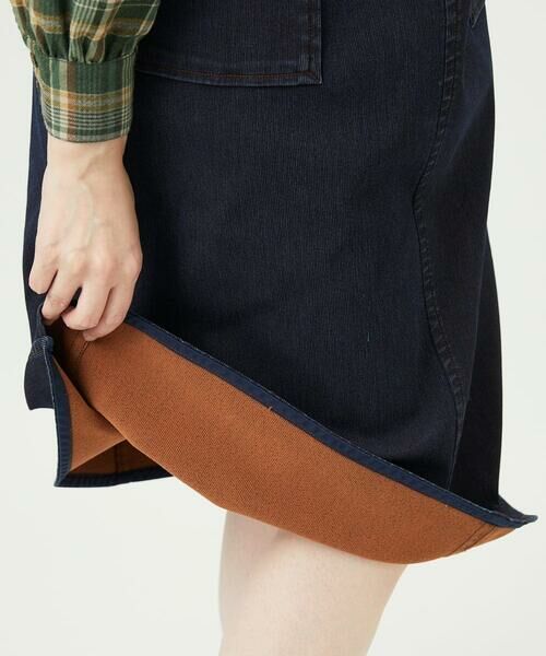 GIANNI LO GIUDICE / ジャンニ・ロ・ジュディチェ ロング・マキシ丈ワンピース | [洗える]デニムカラーリバーワンピース | 詳細8