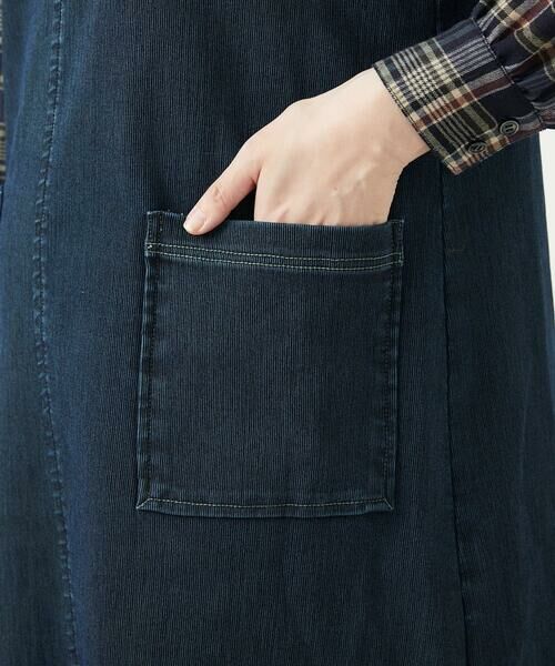 GIANNI LO GIUDICE / ジャンニ・ロ・ジュディチェ ロング・マキシ丈ワンピース | [洗える]デニムカラーリバーワンピース | 詳細15