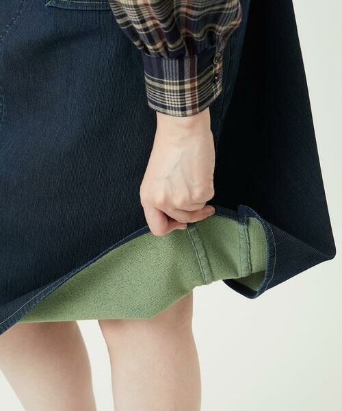 GIANNI LO GIUDICE / ジャンニ・ロ・ジュディチェ ロング・マキシ丈ワンピース | [洗える]デニムカラーリバーワンピース | 詳細18