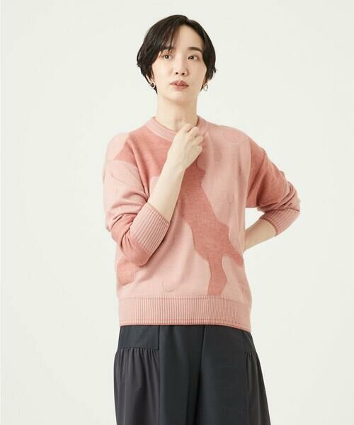 GIANNI LO GIUDICE / ジャンニ・ロ・ジュディチェ ニット・セーター | [洗える]インターシャイタリアジャガードニット | 詳細1