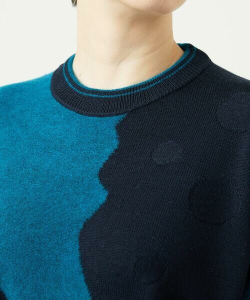 GIANNI LO GIUDICE / ジャンニ・ロ・ジュディチェ ニット・セーター | [洗える]インターシャイタリアジャガードニット | 詳細11