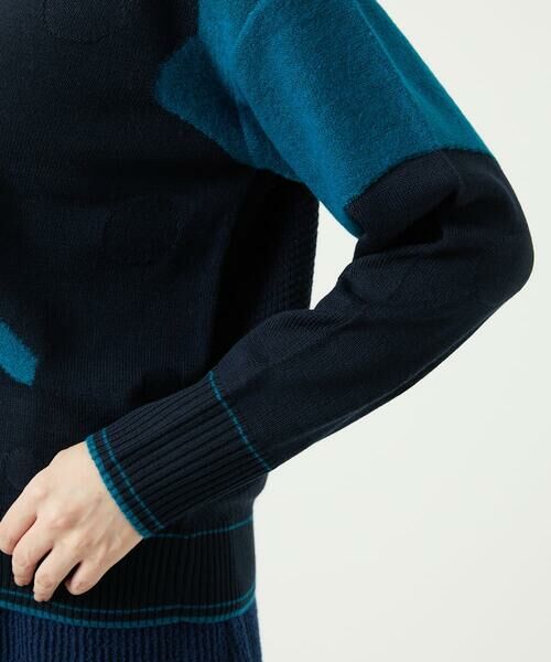 GIANNI LO GIUDICE / ジャンニ・ロ・ジュディチェ ニット・セーター | [洗える]インターシャイタリアジャガードニット | 詳細12