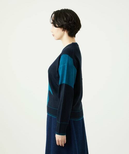 GIANNI LO GIUDICE / ジャンニ・ロ・ジュディチェ ニット・セーター | [洗える]インターシャイタリアジャガードニット | 詳細9
