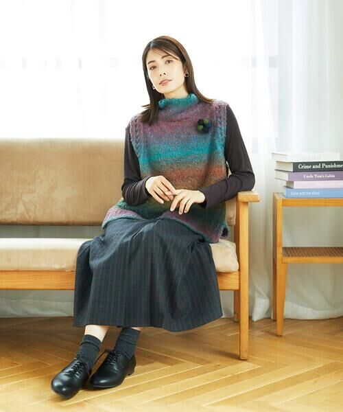 GIANNI LO GIUDICE / ジャンニ・ロ・ジュディチェ ニット・セーター | カスリブークレニットベスト | 詳細6