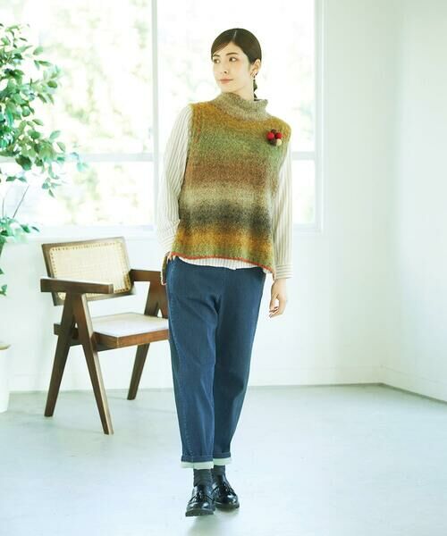 GIANNI LO GIUDICE / ジャンニ・ロ・ジュディチェ ニット・セーター | カスリブークレニットベスト | 詳細24