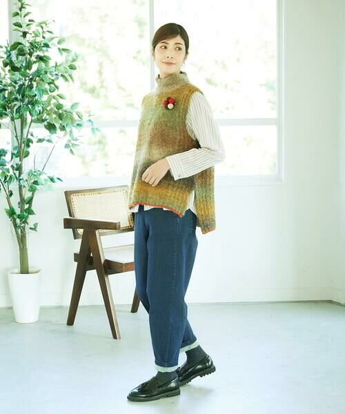 GIANNI LO GIUDICE / ジャンニ・ロ・ジュディチェ ニット・セーター | カスリブークレニットベスト | 詳細25