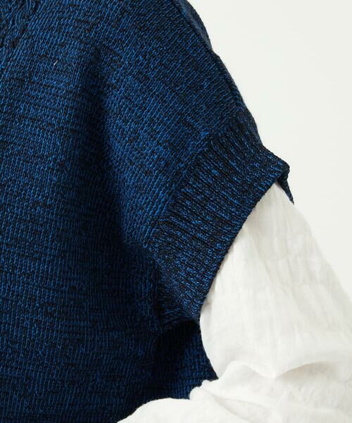 GIANNI LO GIUDICE / ジャンニ・ロ・ジュディチェ ニット・セーター | [日本製]SILEインターシャニットベスト | 詳細11