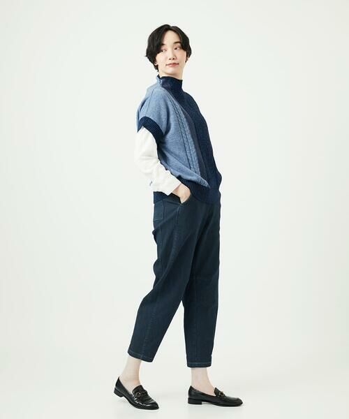 GIANNI LO GIUDICE / ジャンニ・ロ・ジュディチェ ニット・セーター | [日本製]SILEインターシャニットベスト | 詳細18