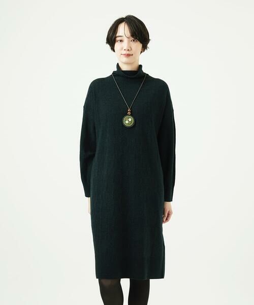 GIANNI LO GIUDICE / ジャンニ・ロ・ジュディチェ ロング・マキシ丈ワンピース | エキストラファインメリノウールニットワンピース | 詳細1
