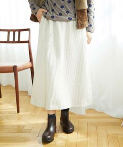 GIANNI LO GIUDICE / ジャンニ・ロ・ジュディチェ ロング・マキシ丈スカート | [洗える]コットンスラブインレースカート