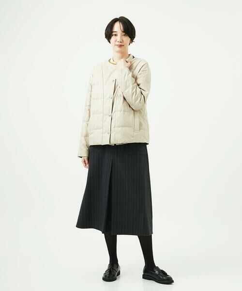 GIANNI LO GIUDICE / ジャンニ・ロ・ジュディチェ ロング・マキシ丈スカート | [洗える]レーヨン混ストレッチチェックスカート | 詳細29