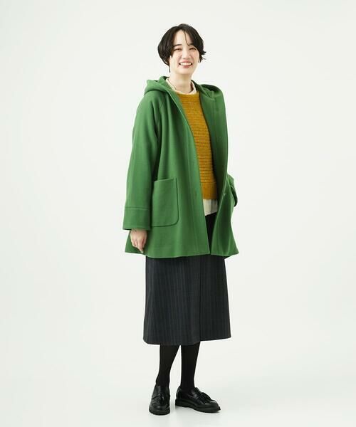 GIANNI LO GIUDICE / ジャンニ・ロ・ジュディチェ ロング・マキシ丈スカート | [洗える]レーヨン混ストレッチチェックスカート | 詳細30