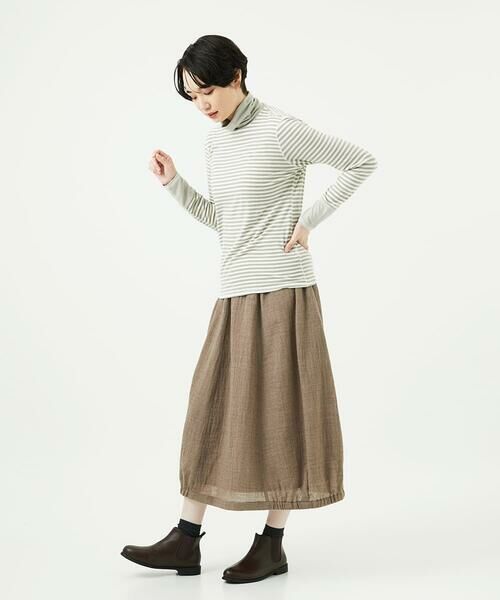 GIANNI LO GIUDICE / ジャンニ・ロ・ジュディチェ ロング・マキシ丈スカート | リファインガーゼスカート | 詳細11