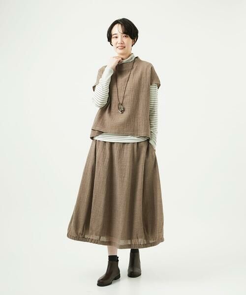 GIANNI LO GIUDICE / ジャンニ・ロ・ジュディチェ ロング・マキシ丈スカート | リファインガーゼスカート | 詳細17