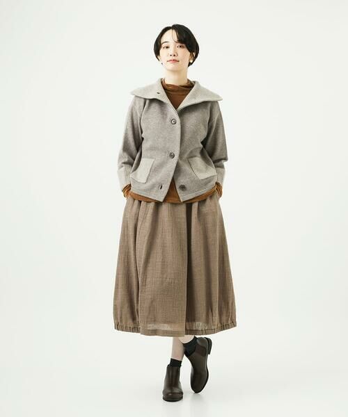 GIANNI LO GIUDICE / ジャンニ・ロ・ジュディチェ ロング・マキシ丈スカート | リファインガーゼスカート | 詳細9