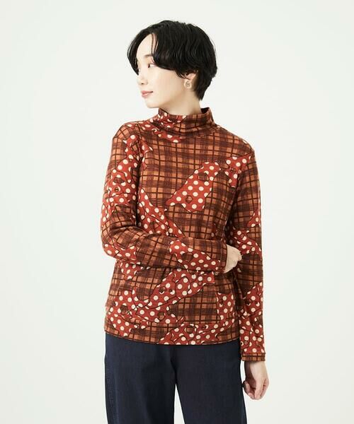 GIANNI LO GIUDICE / ジャンニ・ロ・ジュディチェ カットソー | [洗える・日本製]ウールガーゼ天竺イタリアプリントカットソー | 詳細1