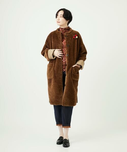 GIANNI LO GIUDICE / ジャンニ・ロ・ジュディチェ カットソー | [洗える・日本製]ウールガーゼ天竺イタリアプリントカットソー | 詳細11