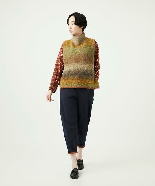 GIANNI LO GIUDICE / ジャンニ・ロ・ジュディチェ カットソー | [洗える・日本製]ウールガーゼ天竺イタリアプリントカットソー | 詳細8