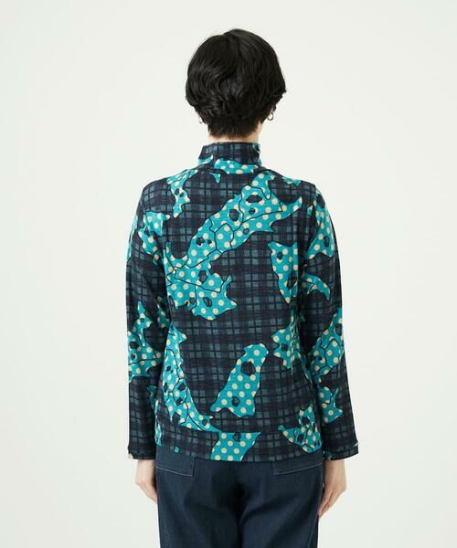 GIANNI LO GIUDICE / ジャンニ・ロ・ジュディチェ カットソー | [洗える・日本製]ウールガーゼ天竺イタリアプリントカットソー | 詳細16