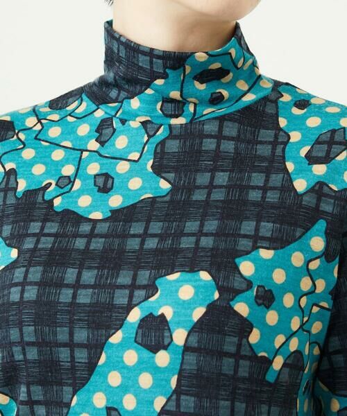 GIANNI LO GIUDICE / ジャンニ・ロ・ジュディチェ カットソー | [洗える・日本製]ウールガーゼ天竺イタリアプリントカットソー | 詳細17