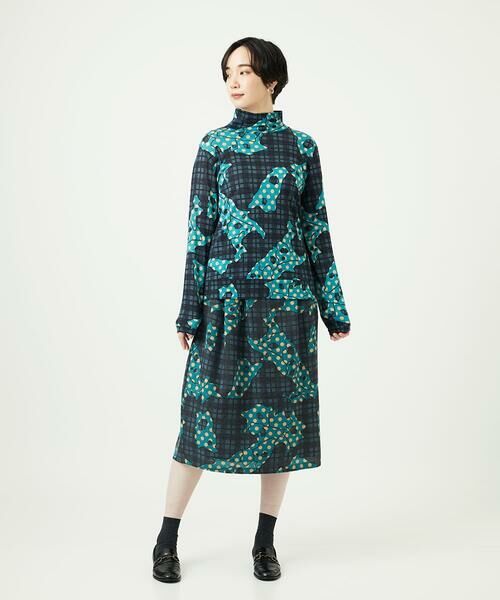 GIANNI LO GIUDICE / ジャンニ・ロ・ジュディチェ カットソー | [洗える・日本製]ウールガーゼ天竺イタリアプリントカットソー | 詳細24