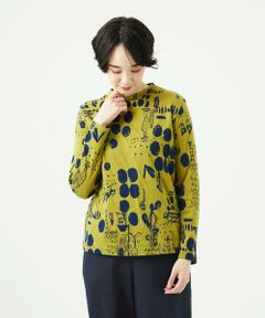 GIANNI LO GIUDICE / ジャンニ・ロ・ジュディチェ カットソー | [洗える・日本製]幾何柄両面選針カットソー