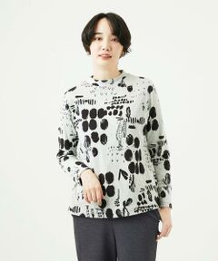 GIANNI LO GIUDICE / ジャンニ・ロ・ジュディチェ カットソー | [洗える・日本製]幾何柄両面選針カットソー