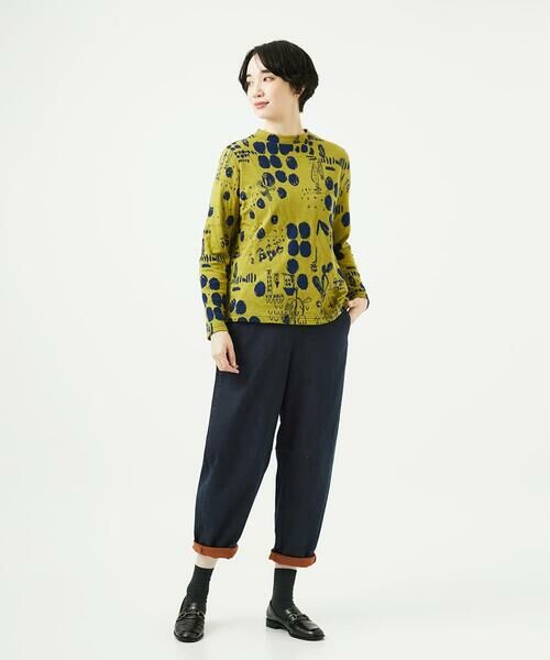 GIANNI LO GIUDICE / ジャンニ・ロ・ジュディチェ カットソー | [洗える・日本製]幾何柄両面選針カットソー | 詳細4