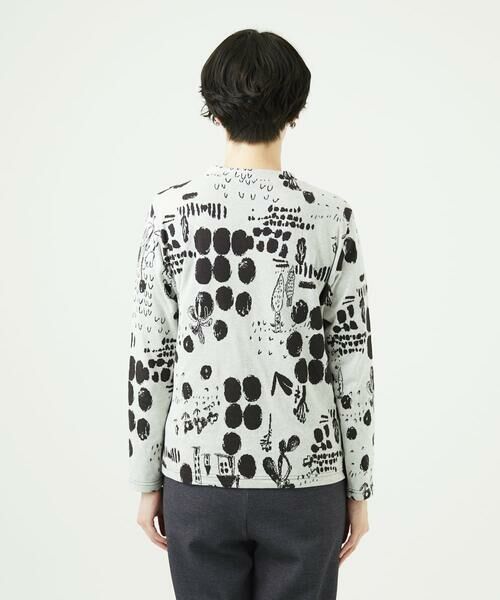 GIANNI LO GIUDICE / ジャンニ・ロ・ジュディチェ カットソー | [洗える・日本製]幾何柄両面選針カットソー | 詳細10