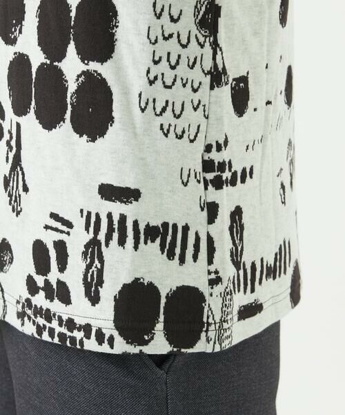 GIANNI LO GIUDICE / ジャンニ・ロ・ジュディチェ カットソー | [洗える・日本製]幾何柄両面選針カットソー | 詳細13