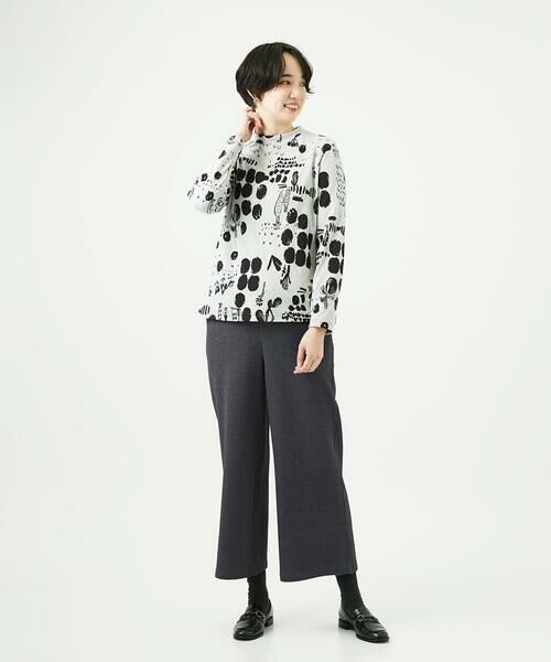 GIANNI LO GIUDICE / ジャンニ・ロ・ジュディチェ カットソー | [洗える・日本製]幾何柄両面選針カットソー | 詳細18