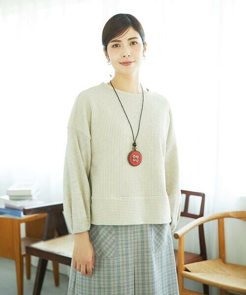 GIANNI LO GIUDICE / ジャンニ・ロ・ジュディチェ カットソー | [洗える]コットンスラブインレーカットソー | 詳細22